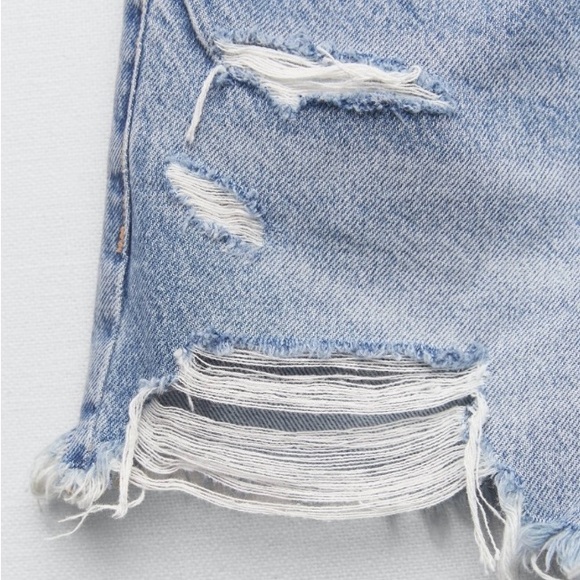NWT Zara Denim Shorts - Picture 5 of 7